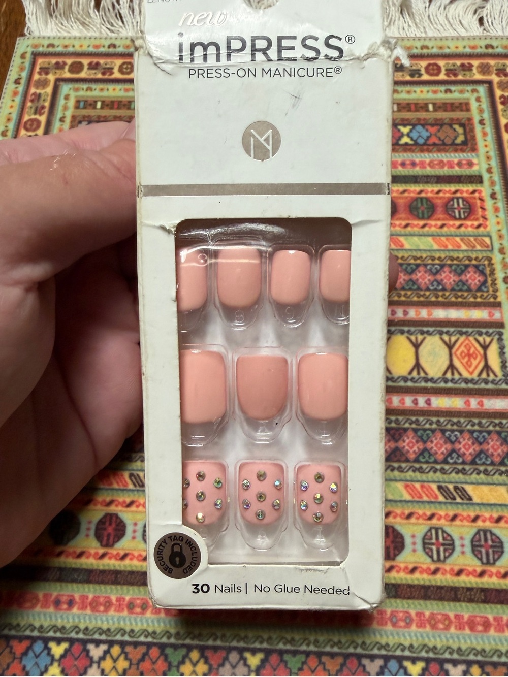 NWT Kiss Impress No Glue Manicure Press On Nails in “Petite Secrets” - Picture 5 of 7